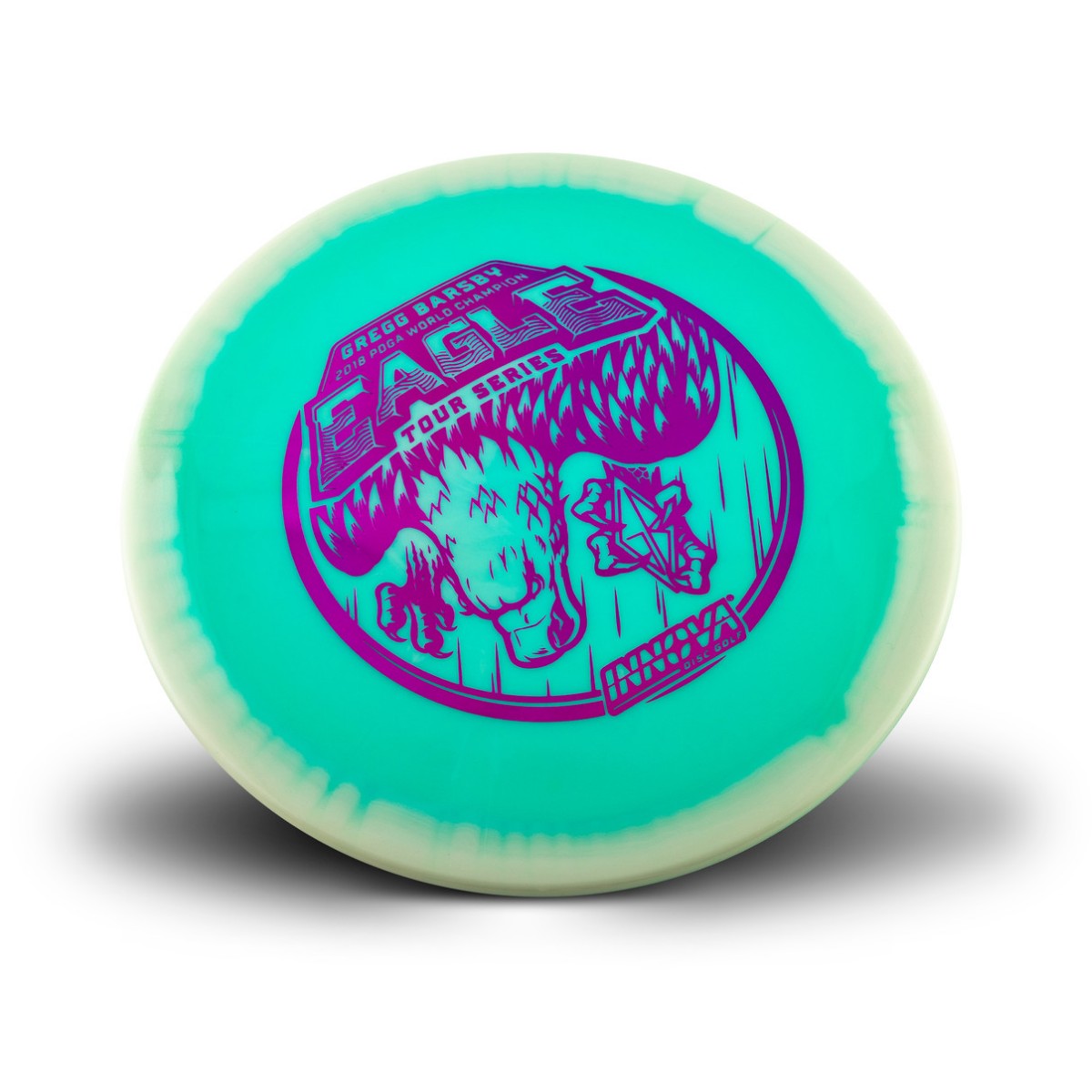 Innova Eagle (Halo Star Glow Gregg Barsby 2023 Tour Series) Ace Runners Disc Golf