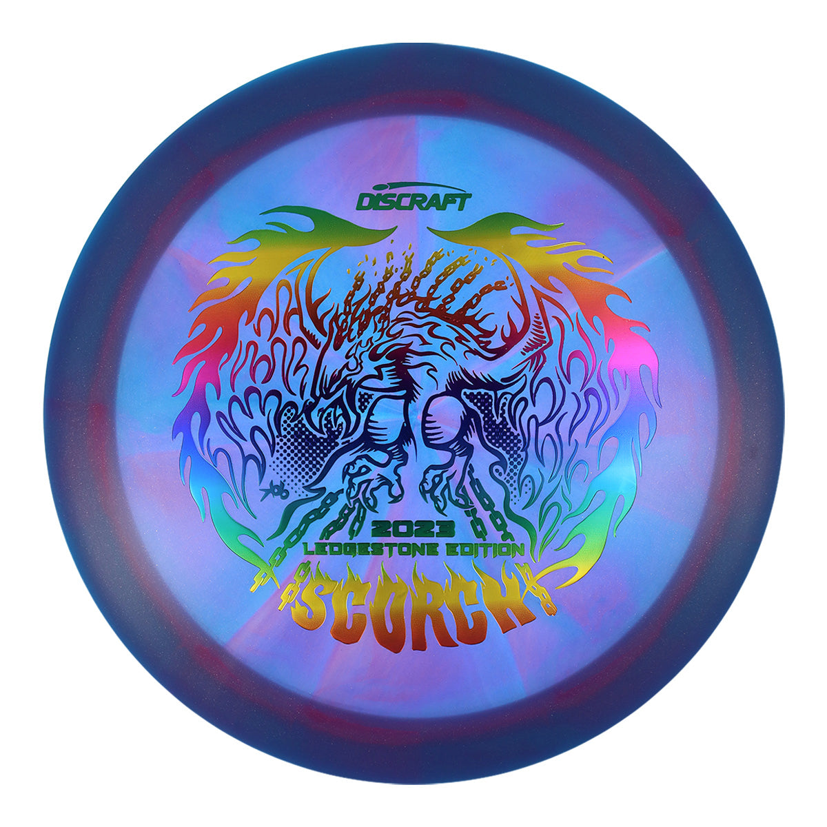 Discraft Z Metallic Swirl Scorch Ledgestone 2023 Edition Ace