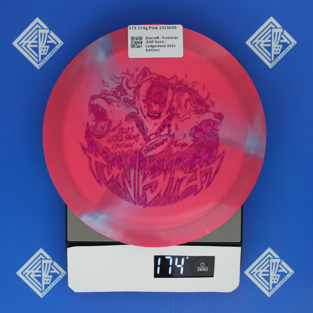 Discraft - Punisher (ESP Swirl - Ledgestone 2023 Edition)