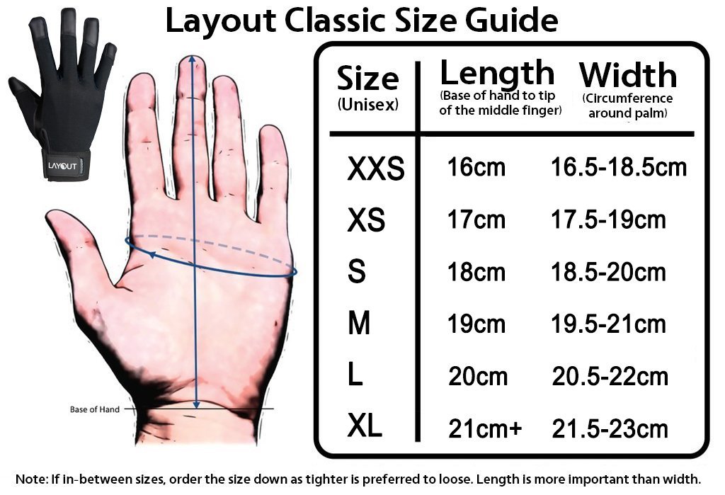 Layout Classic Gloves Ace Runners Disc Golf