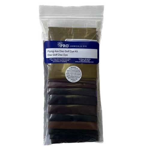 PRO Chemical & Dye Flying Ace Disc Golf Dye Kit Ace Runners Disc Golf