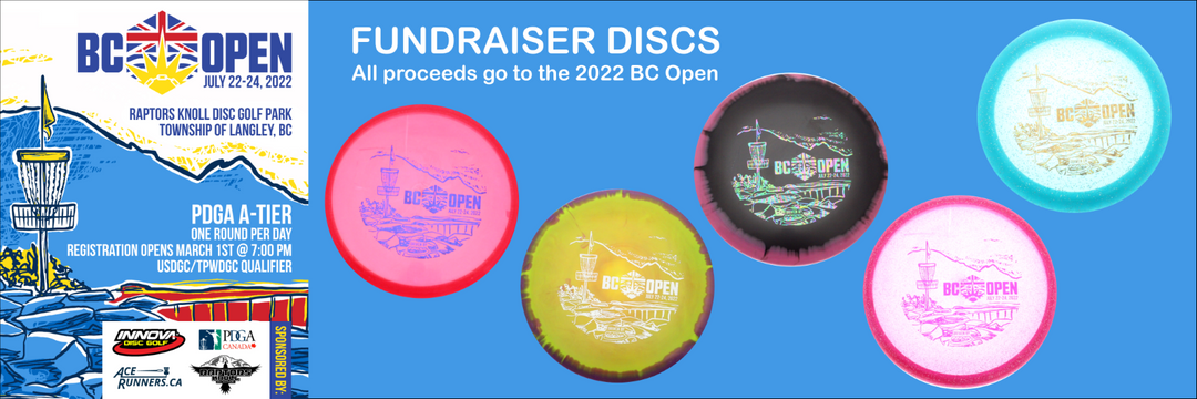 2022 BC Open - Driven by Innova - Fundraiser Discs
