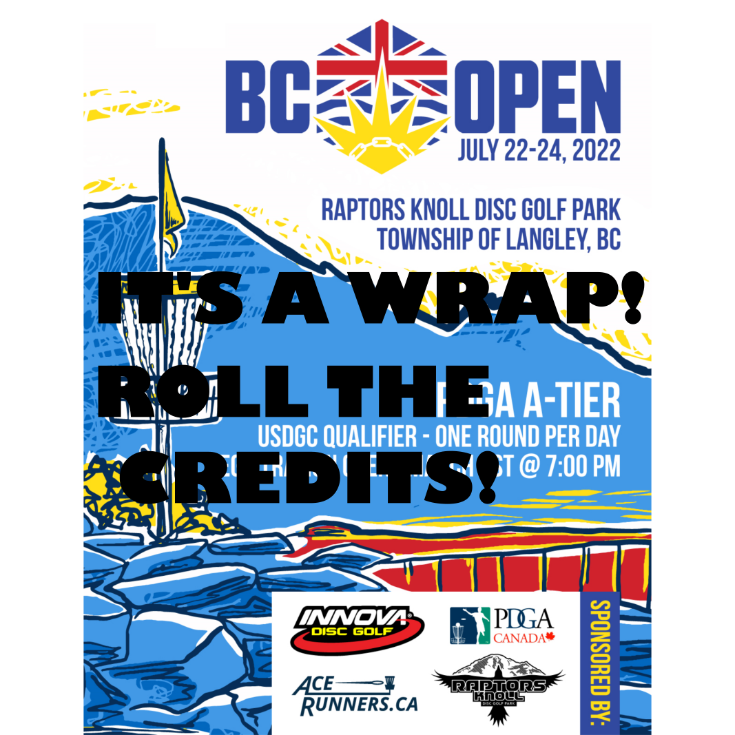 It's a Wrap for the 2022 BC Open
