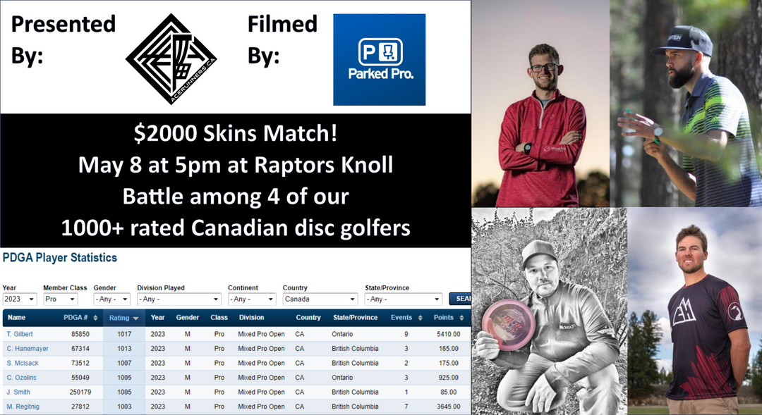 1000+ rated Canadians to play $2,000 Skins Match at Raptors Knoll on May 8