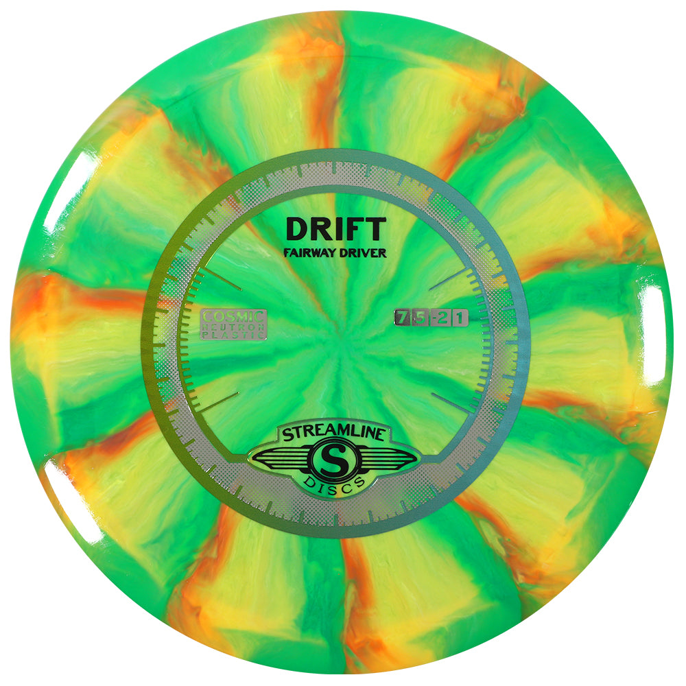 Streamline Discs Cosmic Neutron Drift
