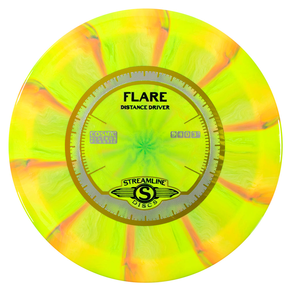 Streamline Discs Cosmic Neutron Flare