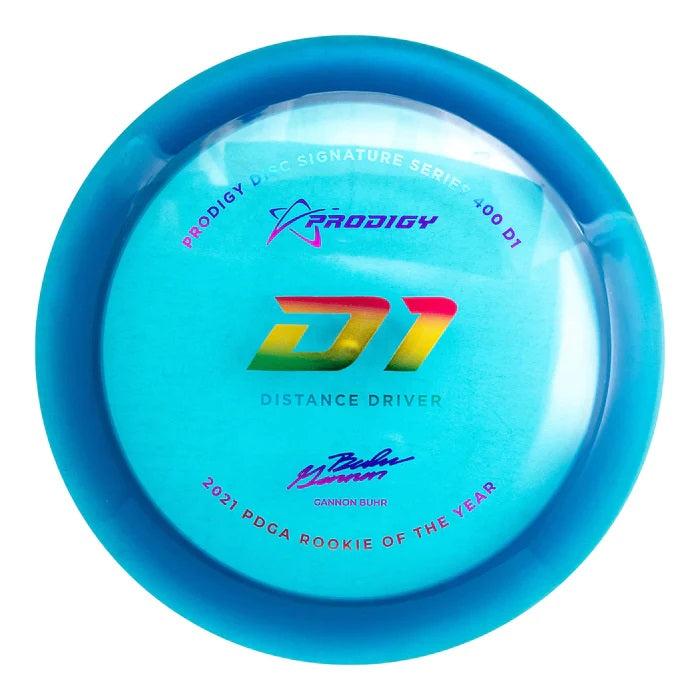 Prodigy Discs D1 400 Gannon Buhr 2022 Signature Series