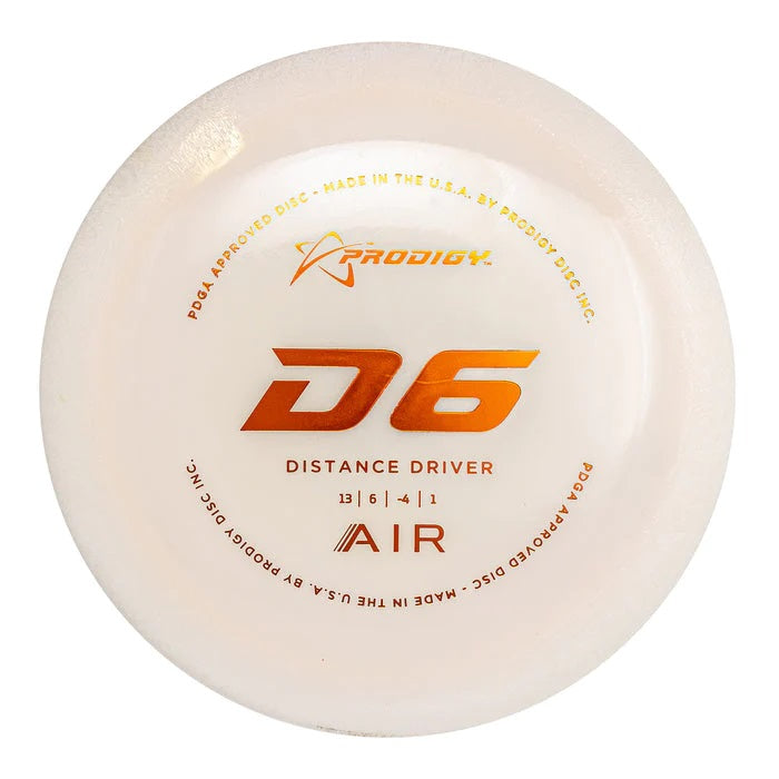 Prodigy Discs D6 Air Plastic