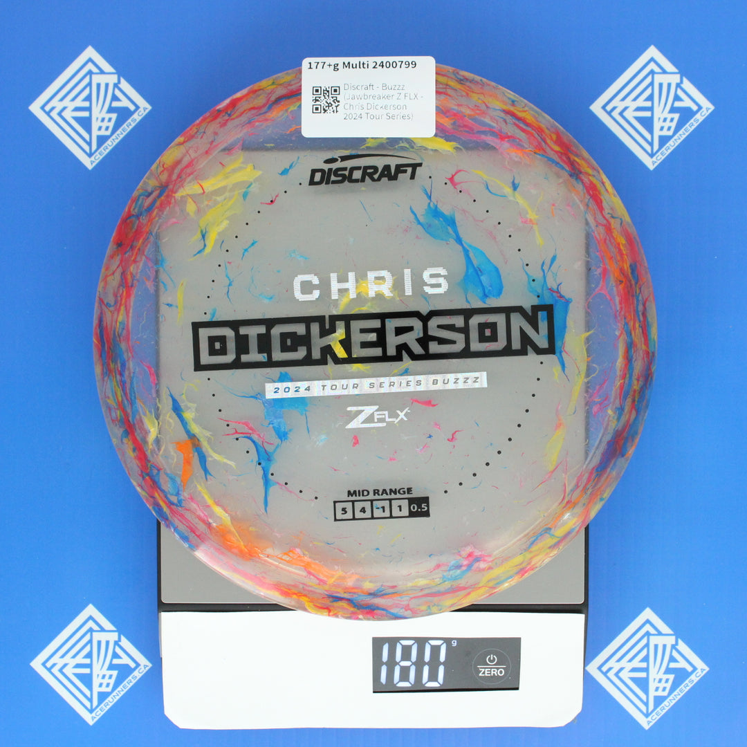 Discraft - Buzzz (Jawbreaker Z FLX - Chris Dickerson 2024 Tour Series)