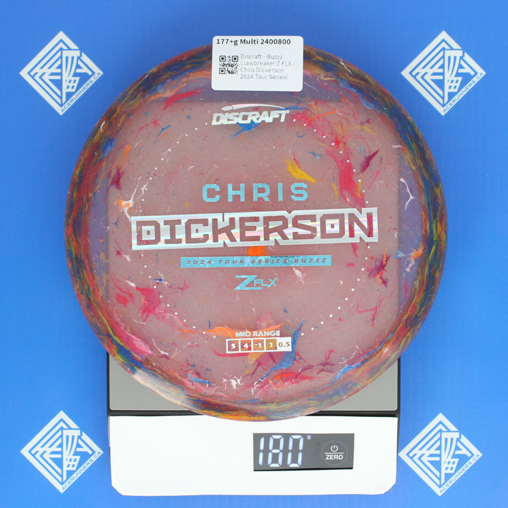 Discraft - Buzzz (Jawbreaker Z FLX - Chris Dickerson 2024 Tour Series)