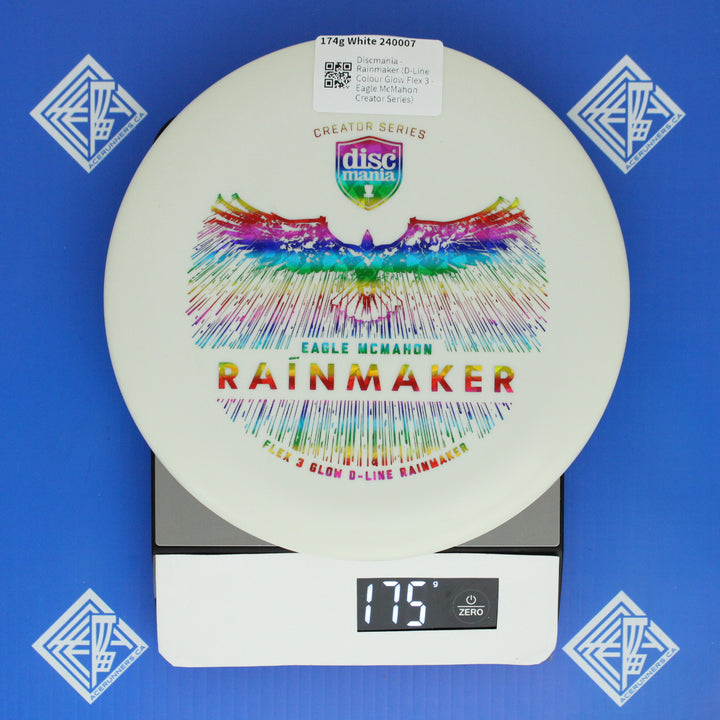 Discmania - Rainmaker (D-Line Colour Glow Flex 3 - Eagle McMahon Creator Series)