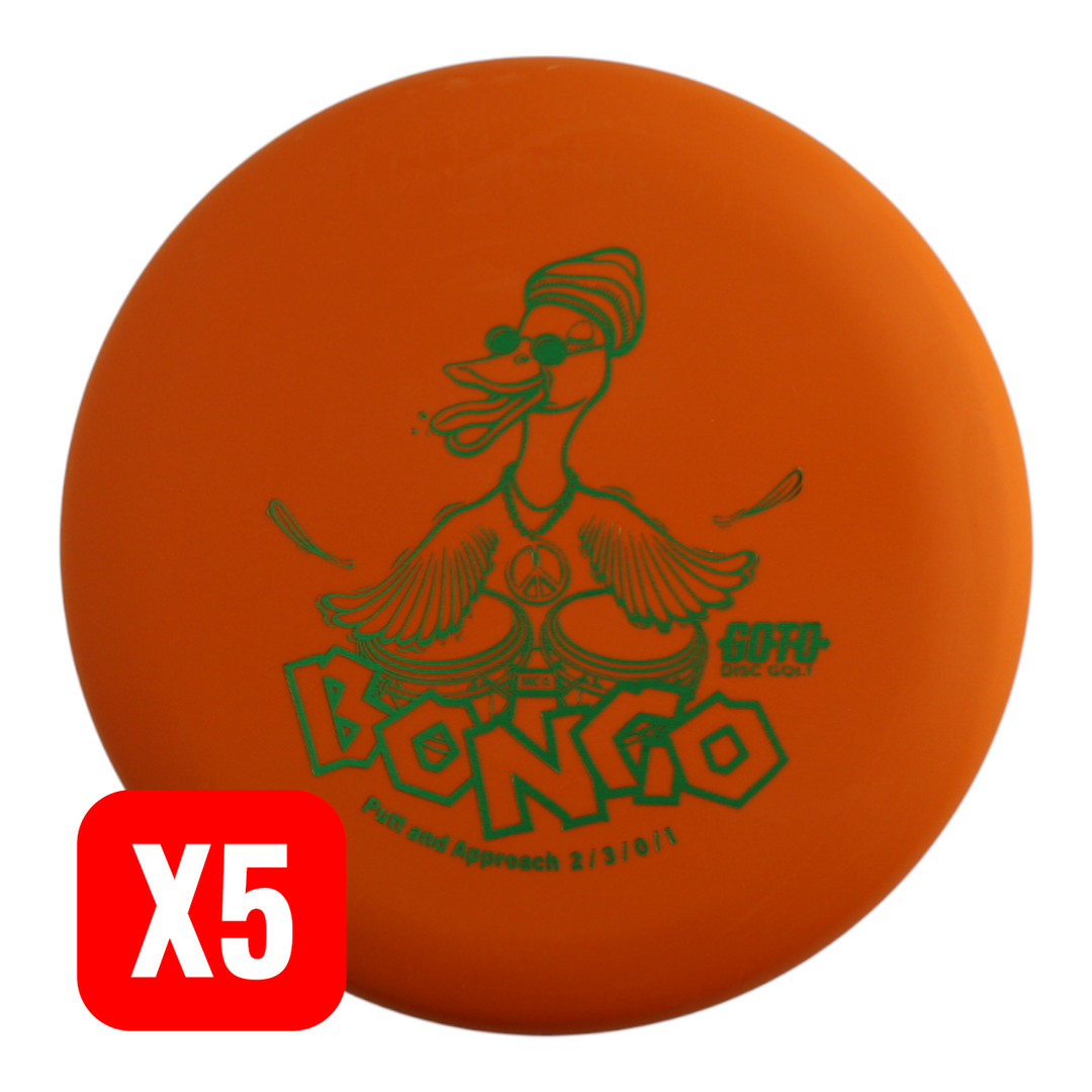 GoTo - Bongo (Indie) (5 or 10 Putter Sets)