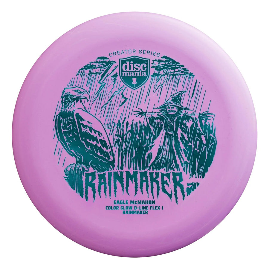 Discmania Rainmaker D-Line Colour Glow Flex 1 Eagle McMahon Creator Series)