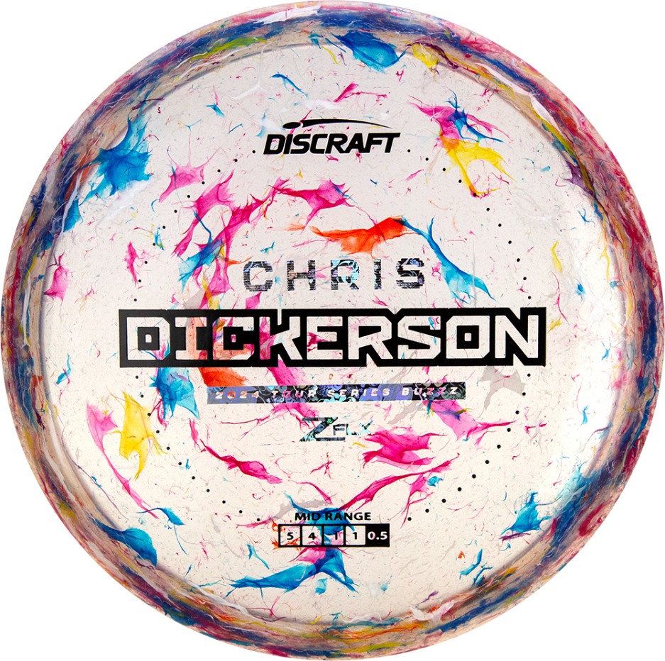 Discraft Chris Dickerson 2024 Tour Series Jawbreaker Z FLX Buzzz