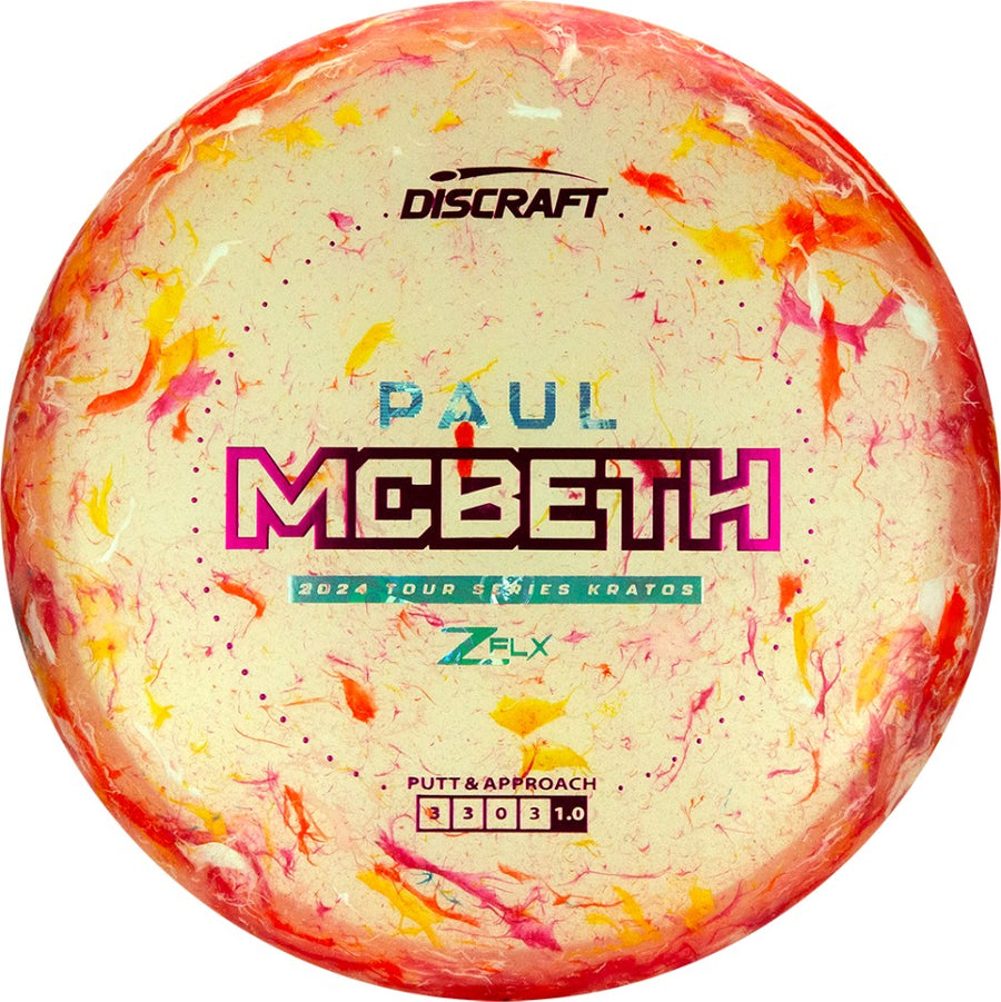 Discraft Paul McBeth 2024 Tour Series Jawbreaker Z FLX Kratos