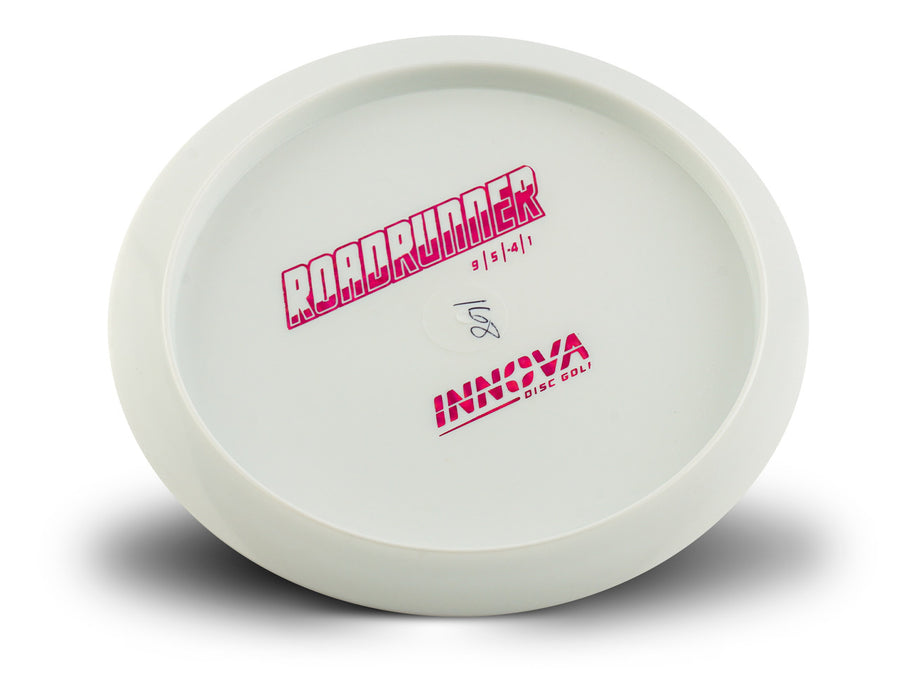 Innova Disc Golf White Bottom Stamp Star Roadrunner