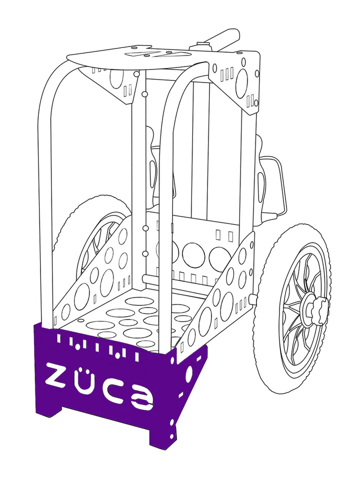 Zuca front wrapper purple