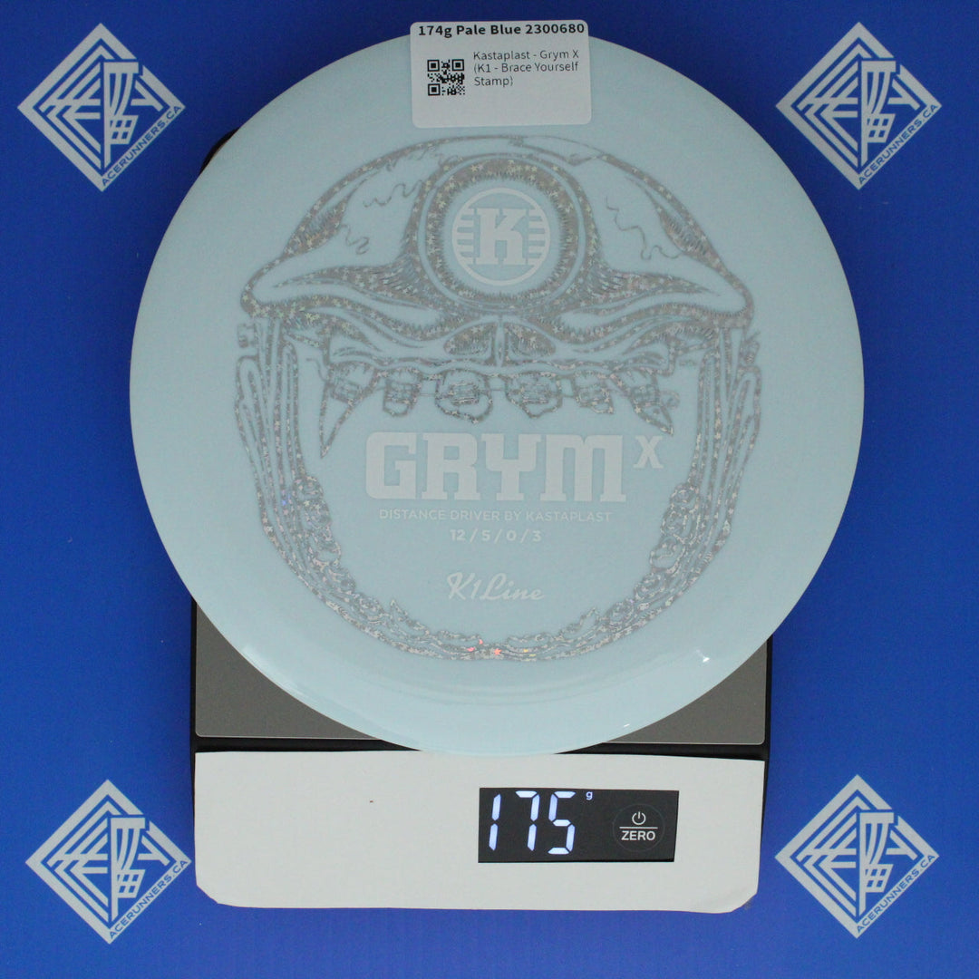 Kastaplast - Grym X (K1 - Brace Yourself Stamp)