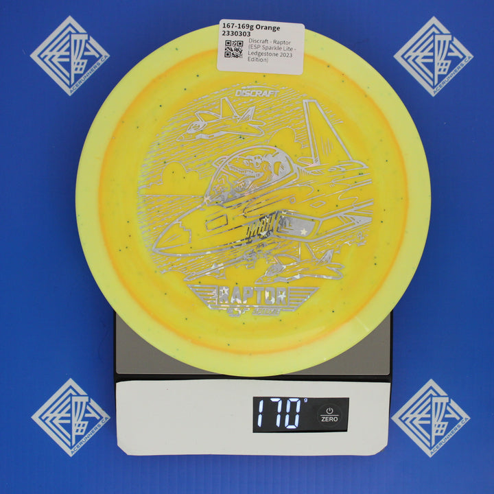 Discraft - Raptor (ESP Sparkle Lite - Ledgestone 2023 Edition)