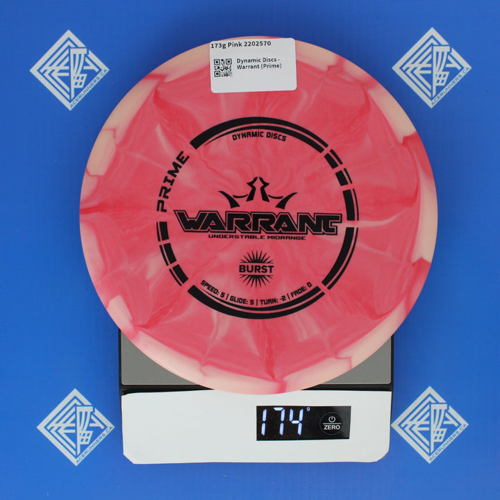 Dynamic Discs - Warrant (Prime)