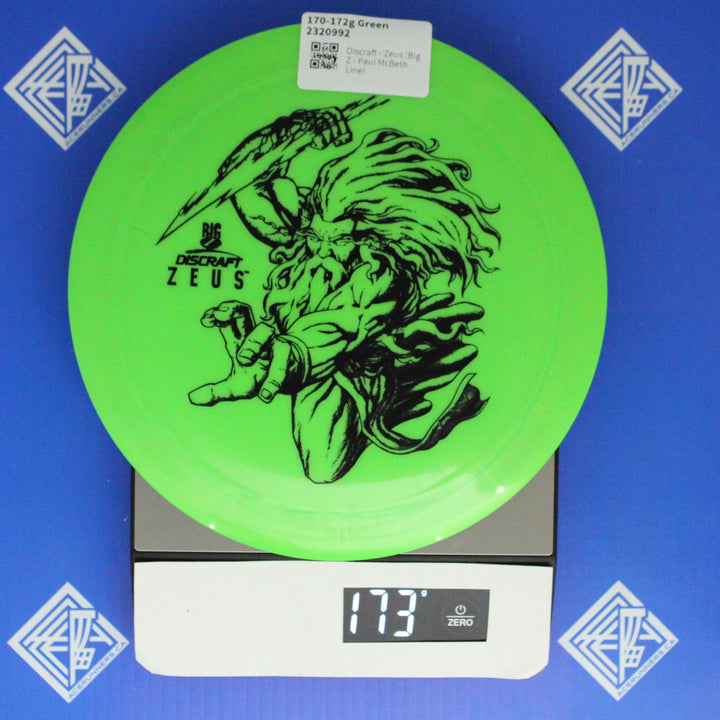 Discraft - Zeus (Big Z - Paul McBeth Line)