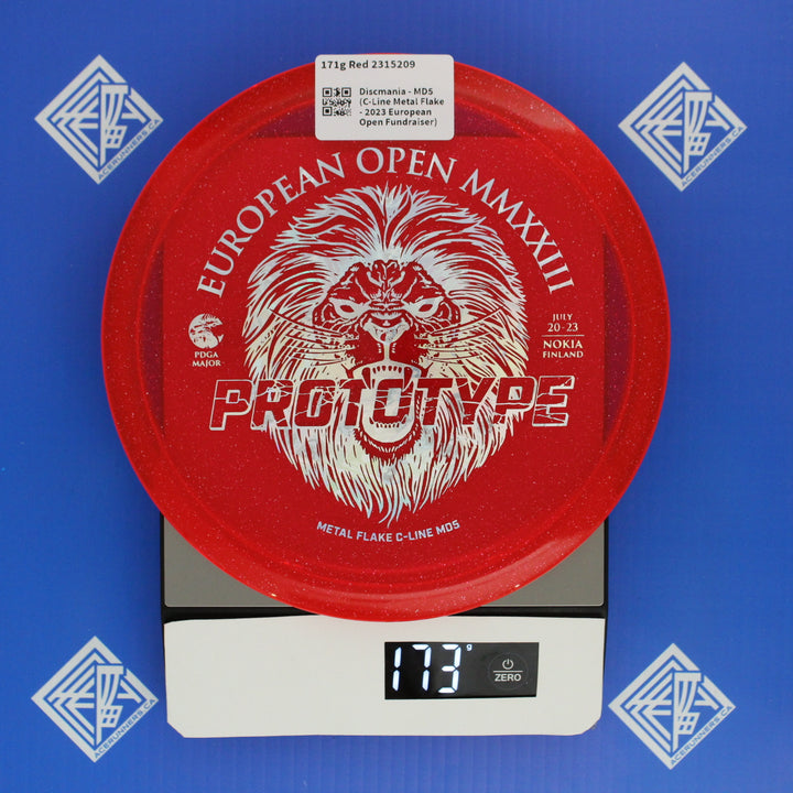 Discmania - MD5 (C-Line Metal Flake - 2023 European Open Fundraiser)