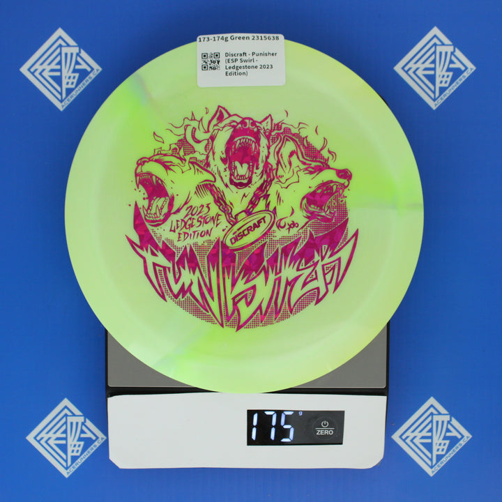 Discraft - Punisher (ESP Swirl - Ledgestone 2023 Edition)