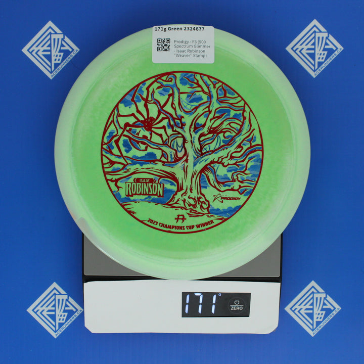 Prodigy - F3 (500 Spectrum Glimmer - Isaac Robinson "Weaver" Stamp)
