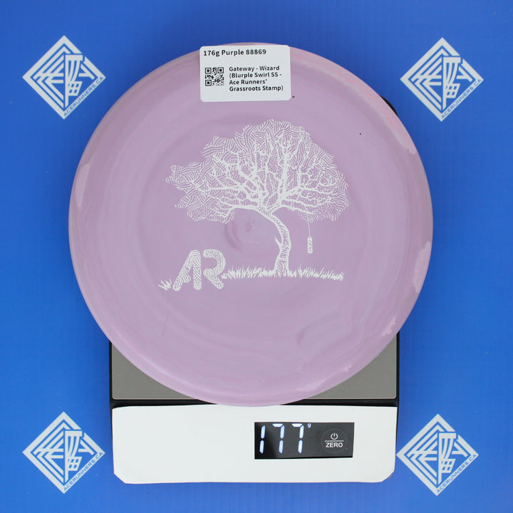 Gateway - Wizard (Blurple Swirl SS - Ace Runners' Grassroots Stamp)