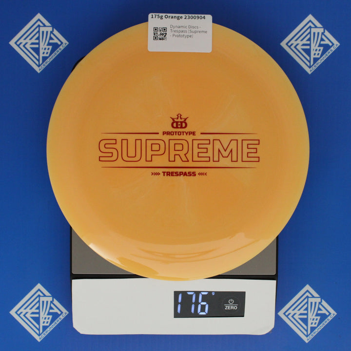 Dynamic Discs - Trespass (Supreme - Prototype)