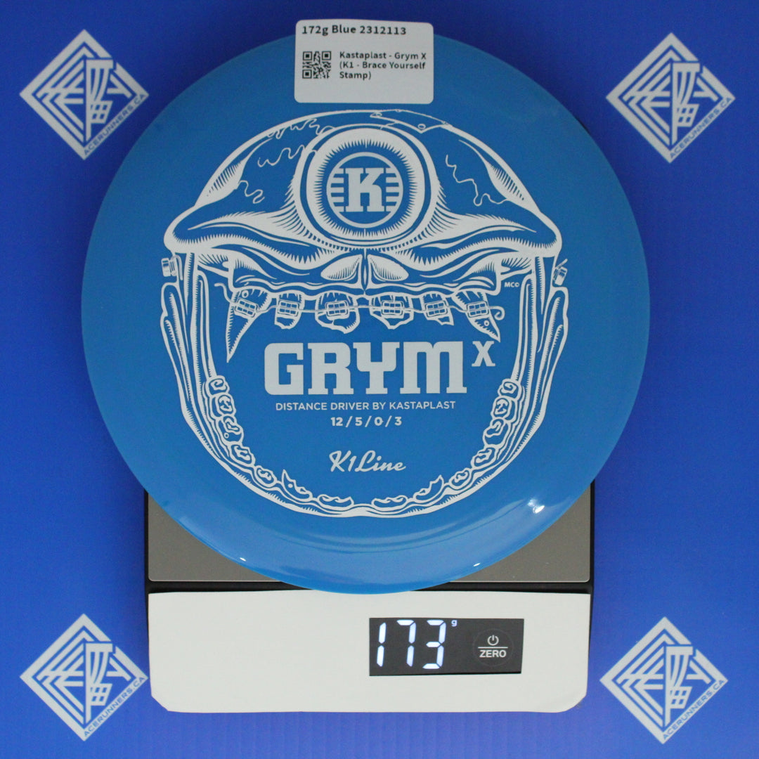 Kastaplast - Grym X (K1 - Brace Yourself Stamp)