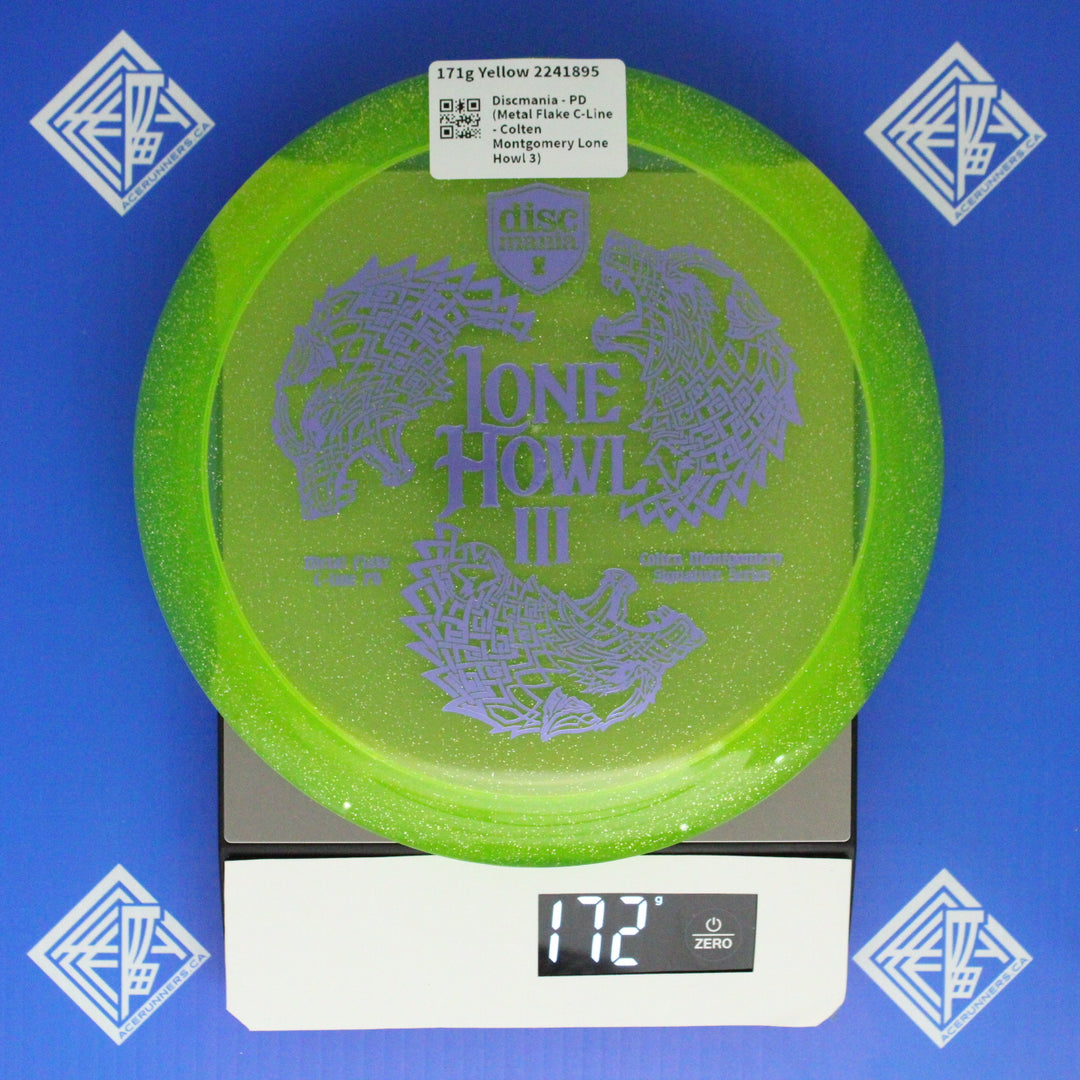 Discmania - PD (Metal Flake C-Line - Colten Montgomery Lone Howl 3)