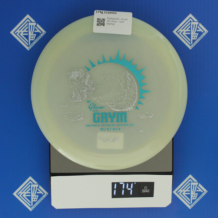 Kastaplast - Grym (K1 Glow - Glow Owl Stamp)