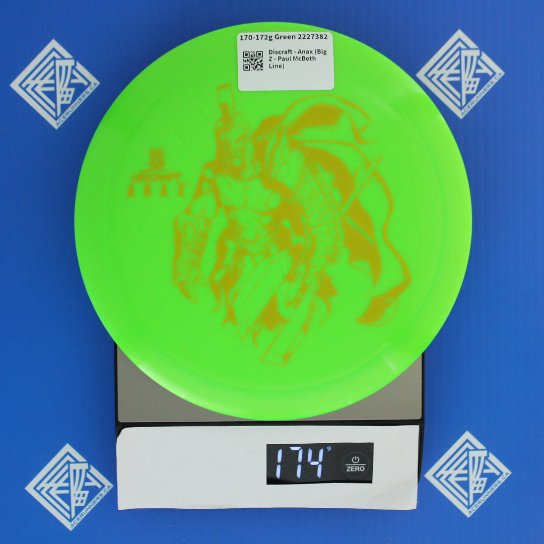 Discraft - Anax (Big Z - Paul McBeth Line)