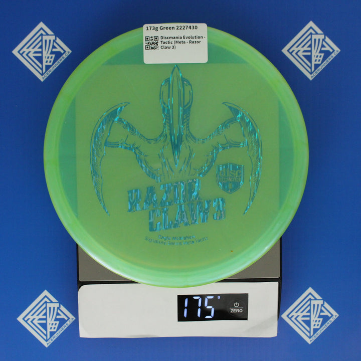 Discmania Evolution - Tactic (Meta - Razor Claw 3)